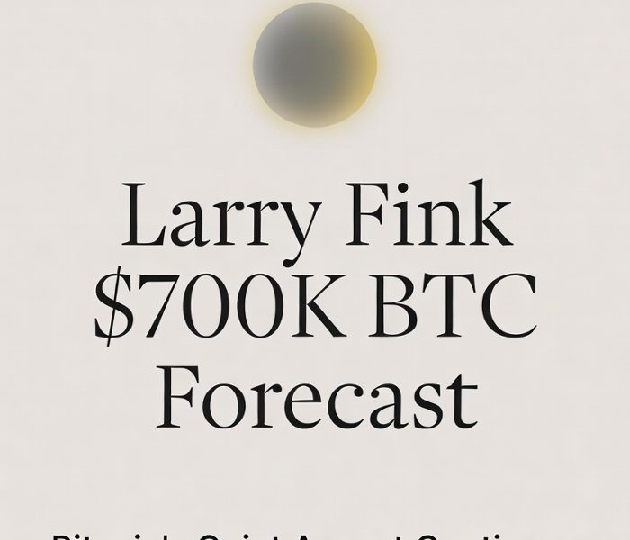 larry fink $700 k btc forecast
