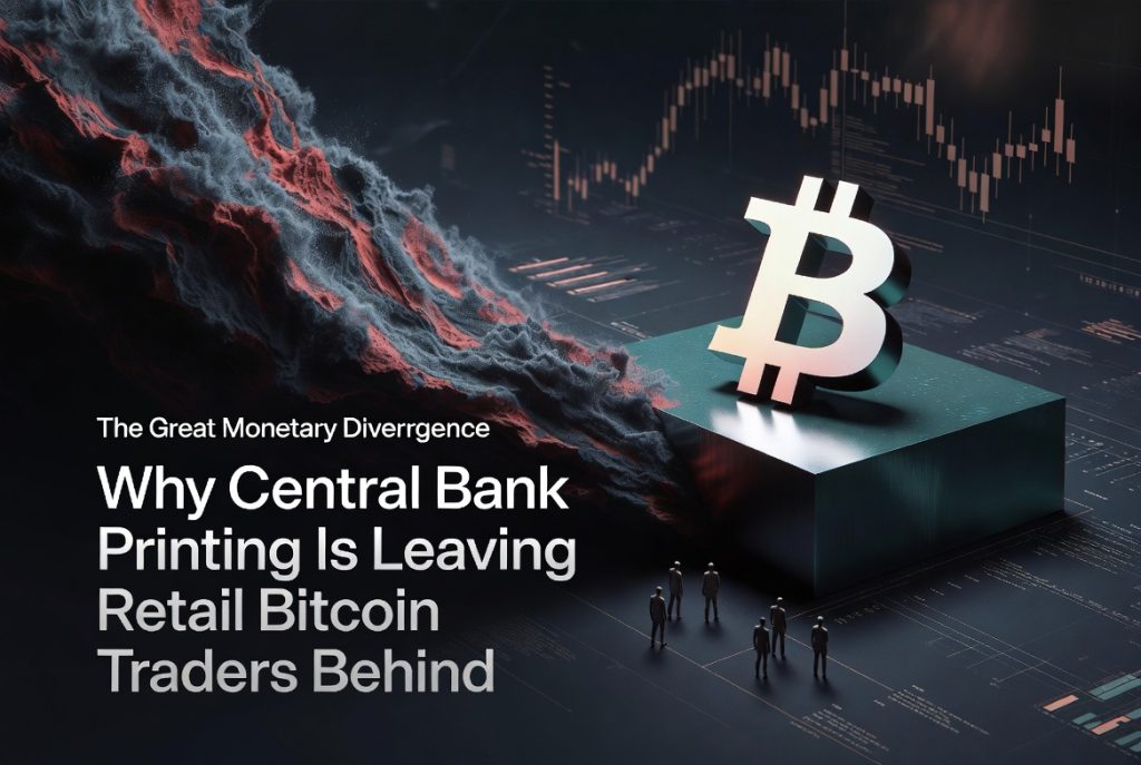 Why Central Bank Printing Is Leaving Retail Bitcoin Traders Behind