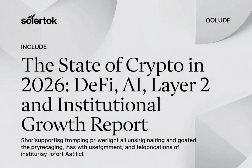 The State of Crypto in 2026: DeFi, AI, Layer 2 and Institutional Growth Report