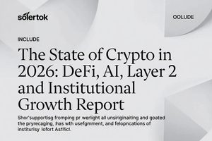 The State of Crypto in 2026: DeFi, AI, Layer 2 and Institutional Growth Report